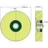 Rullo n. 212 – rullo di supporto in plastica Ø124 mm per macchine Grimme | OEM Grimme 623.00012 | produttore KiJ