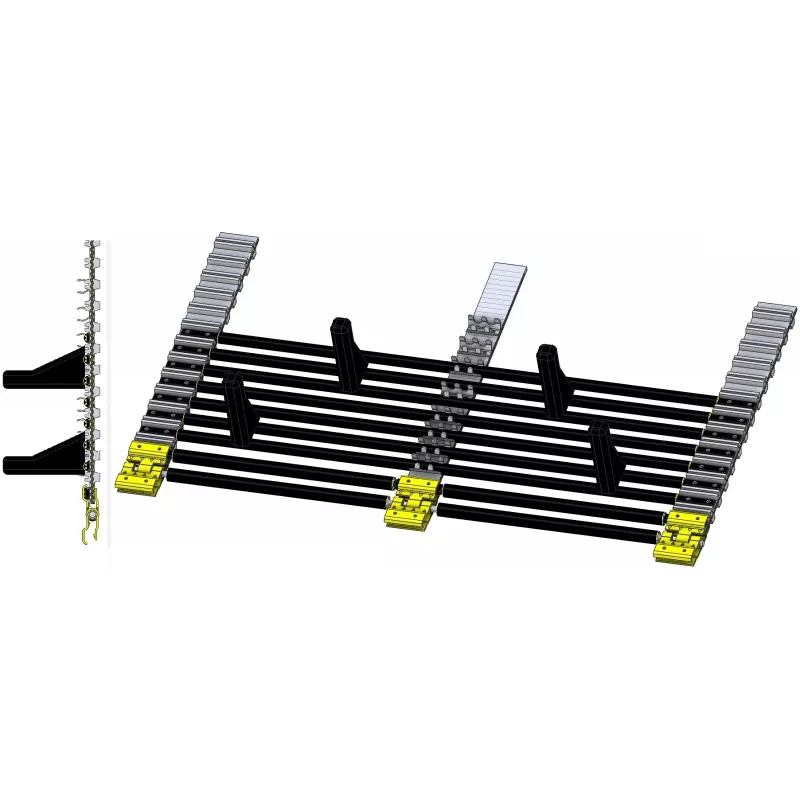 Nastro separatore del fogliame SL 800 su 3 cinghie – nastro per raccoglipatate Grimme SL 800 | OEM Grimme 300.09872, 300.10117 | produttore KiJ