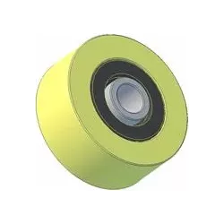 Rullo n. 213 – rullo di supporto in plastica Ø75 mm per macchine Grimme | OEM Grimme 602.00198 | produttore KiJ