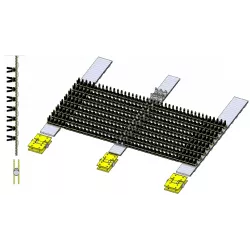 Nastro separatore del fogliame SR 80-40 su 3 cinghie – nastro per raccoglipatate Grimme SR 80-40 | OEM Grimme 300.28953, 300.31946, 300.30406 | produttore KiJ