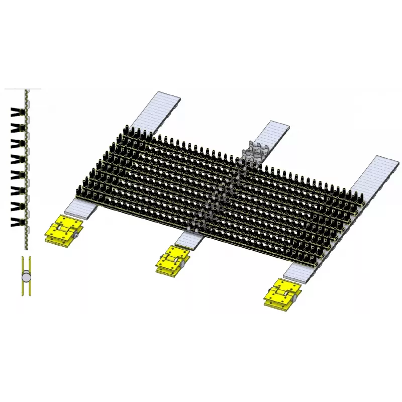 Nastro separatore del fogliame SR 80-40 su 3 cinghie – nastro per raccoglipatate Grimme SR 80-40 | OEM Grimme 300.28953, 300.31946, 300.30406 | produttore KiJ