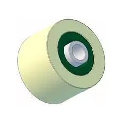 Rullo n. 214 – rullo di supporto in plastica Ø75 mm per macchine Grimme | OEM Grimme 602.00070, 200.28967, 200.00924 | produttore KiJ