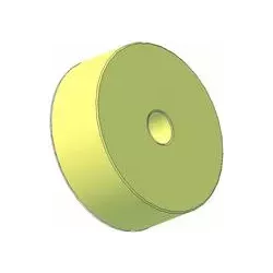 Rullo n. 215 – rullo di supporto in plastica Ø62 mm per macchine Grimme | OEM Grimme 088.00243 | produttore KiJ