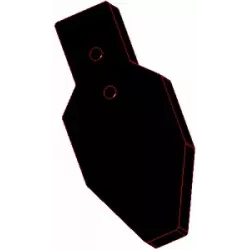 Paletta raschiante 236-104/29 – ricambio prodotto da KiJ | OEM 122508 | produttore KiJ
