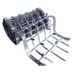 Separatore del fogliame a passo largo Wuhlmaus – nastro di ricambio per macchine Wuhlmaus | OEM Wuhlmaus 450.53.240.00, 450.53.250.00 | produttore KiJ