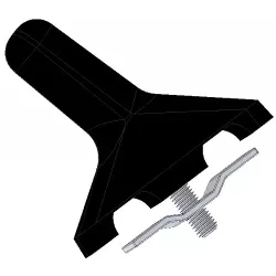 Trascinatore kit – ricambio per raccoglipatate Anna Z644 | OEM Anna 5644-51-115 | produttore KiJ
