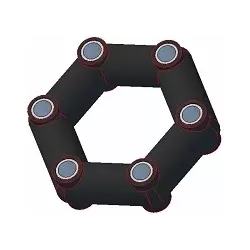 Erpice rotante – ricambio prodotto da KiJ | OEM 12380000601 | produttore KiJ