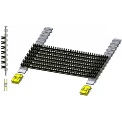 Nastro separatore del fogliame SE 140 su 2 cinghie V – nastro per raccoglipatate Grimme SE 140 | produttore KiJ
