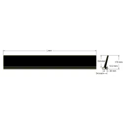 Paletta L-845 passo 30–54 mm – paletta prodotta da KiJ | produttore KiJ