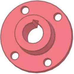 Rullo n. 196a – mozzo del rullo in ghisa Ø70 mm per macchine Wuhlmaus | produttore KiJ