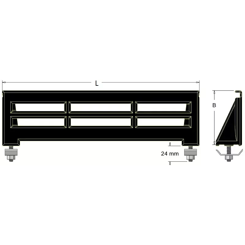 Paletta a 2 attacchi 480 – paletta prodotta da KiJ | produttore KiJ