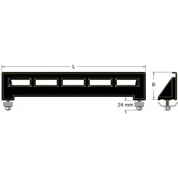 Paletta a 2 attacchi 450 – paletta prodotta da KiJ | produttore KiJ