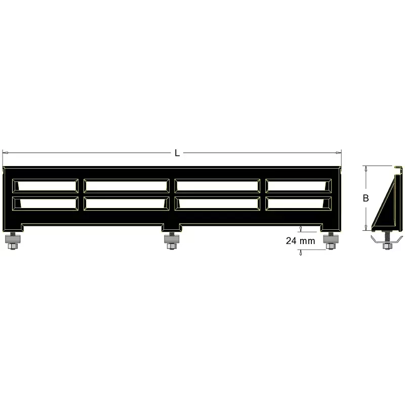 Paletta a 3 attacchi – paletta per macchine Grimme | OEM Grimme 088.00332 | produttore KiJ