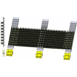 Nastro separatore del fogliame SE 140 su 3 cinghie V – nastro per raccoglipatate Grimme SE 140 | produttore KiJ
