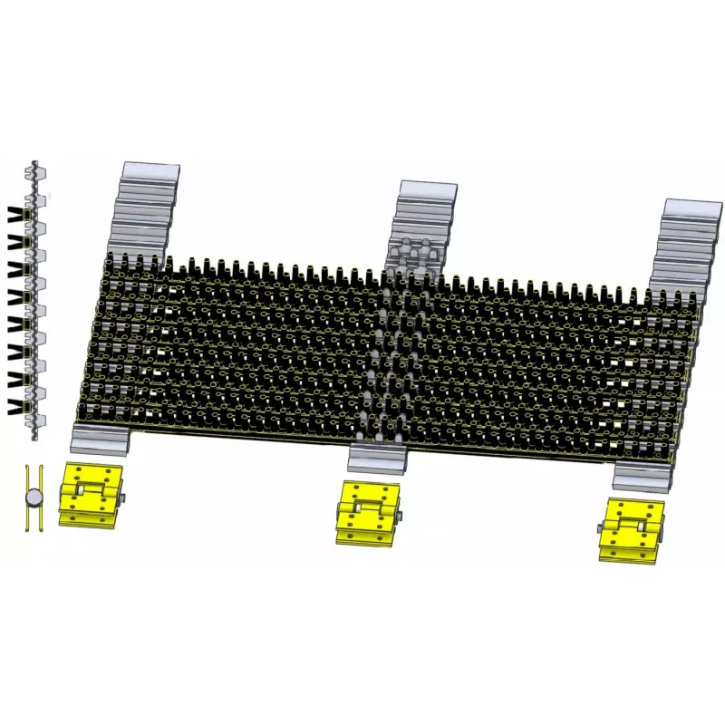Nastro separatore del fogliame SE 140 su 3 cinghie V – nastro per raccoglipatate Grimme SE 140 | produttore KiJ