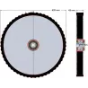 Rullo n. 247 – rullo di alimentazione del fogliame in acciaio e gomma Ø420 mm per macchine Grimme | OEM Grimme 200.29538 | produttore KiJ