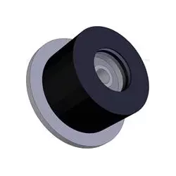 Rullo n. 71 – rullo in acciaio e gomma Ø95 mm | produttore KiJ