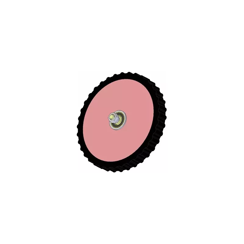 Rullo n. 234 – rullo pressore in acciaio e gomma Ø340 mm per macchine Wuhlmaus | OEM Wuhlmaus 000.03.142.00 | produttore KiJ