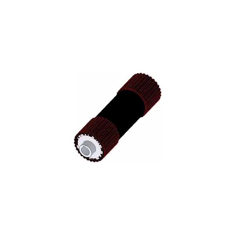 Rullo n. 273 – albero di supporto in acciaio e gomma Ø192 mm per macchine Grimme | OEM Grimme 076.00859 | produttore KiJ