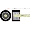 Rullo n. 284 – rullo di supporto in acciaio e gomma Ø80 mm per macchine Dewulf | OEM Dewulf 2660005C | produttore KiJ