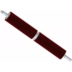 Rullo n. 299 – albero di trasmissione in acciaio e gomma Ø122 mm | OEM 184.221.00 | produttore KiJ