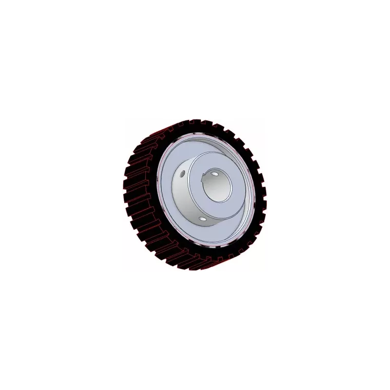 Rullo n. 333 – rullo Ø220 mm per macchine Wuhlmaus | produttore KiJ