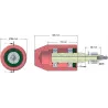 Rullo n. 31 – rullo guida Ø64 mm per macchine Grimme | OEM Grimme 20006349 | produttore KiJ