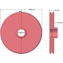 Rullo n. 40 – rullo Ø200 mm | produttore KiJ