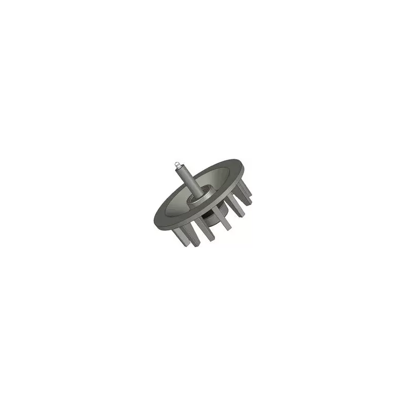 Rullo n. 41 – rullo di rinvio in ghisa Ø172 mm, passo 40 mm, per macchine Stoll | OEM Stoll 0071590, 0190550 | produttore KiJ