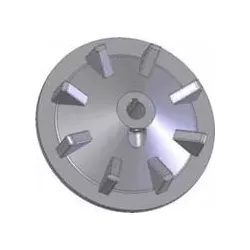 Rullo n. 74 – rullo motore in ghisa Ø248 mm, passo 50 mm, per raccoglipatate Anna | OEM Anna 564551003 | produttore KiJ