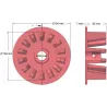 Rullo n. 76 – rullo motore in ghisa Ø158 mm | produttore KiJ