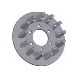 Rullo n. 78 – rullo motore in ghisa Ø170 mm, passo 44 mm, per raccoglipatate Bolko Z-643 | produttore KiJ
