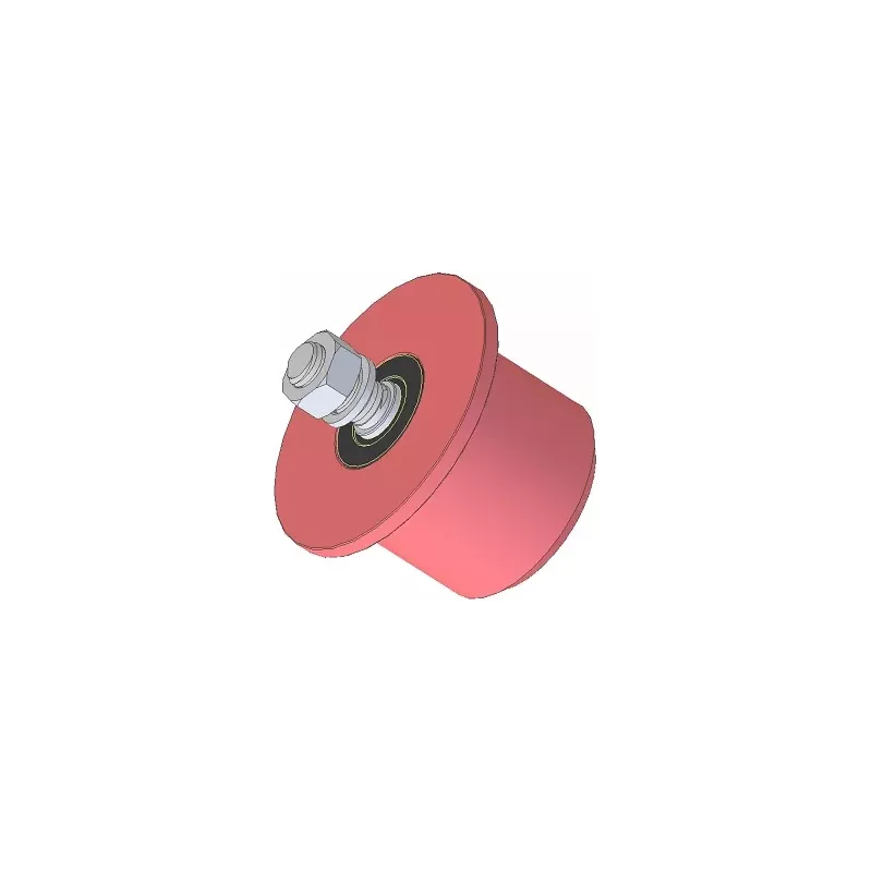 Rullo n. 86 – rullo di rinvio in acciaio Ø90 mm per raccoglipatate Anna Z644 | OEM Anna 564421015 | produttore KiJ