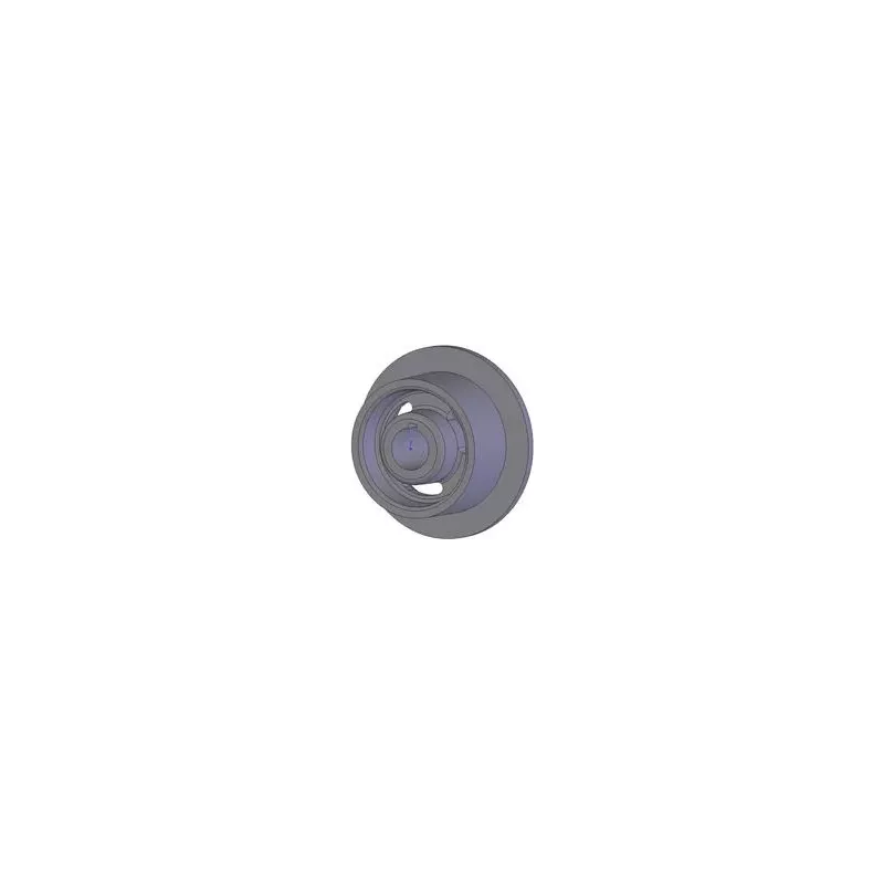 Rullo n. 88 – rullo di rinvio Ø118 mm per raccoglipatate Anna Z644 | OEM Anna 5644-51-009 | produttore KiJ