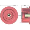 Rullo n. 121 – rullo di supporto Ø128 mm per macchine Grimme | OEM Grimme 200.49508 | produttore KiJ