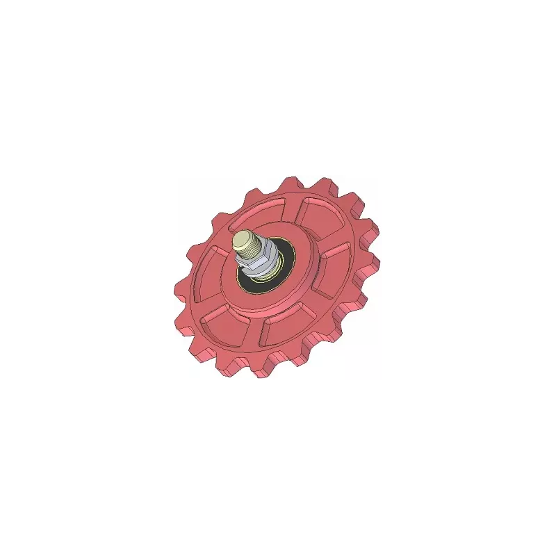 Rullo n. 175 – ruota dentata in ghisa Ø210 mm | OEM 036245/1 | produttore KiJ