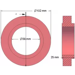 Rullo n. 177 – rullo guida Ø102 mm | OEM 035737 | produttore KiJ