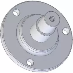 Rullo n. 300 – mozzo del rullo in acciaio Ø50 mm per macchine Dewulf | OEM Dewulf 7010914 | produttore KiJ