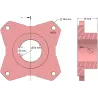 Rullo n. 307 – mozzo del rullo in acciaio per macchine Dewulf | OEM Dewulf 7023082 | produttore KiJ