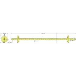Rullo n. 337 – rullo Ø143 mm, passo 28 mm | produttore KiJ