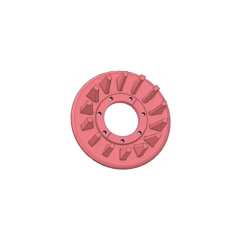 Rullo n. 345 – rullo motore Ø210 mm per macchine Holmer | OEM Holmer 1057024784 | produttore KiJ