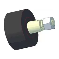 Rullo n. 147 – rullo in gomma Ø80 mm per macchine Amac | OEM Amac 10.39.00 | produttore KiJ