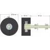 Rullo n. 180 – rullo in gomma Ø80 mm | produttore KiJ