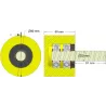Rullo n. 283 – rullo di supporto in plastica Ø80 mm per macchine Dewulf | OEM Dewulf 2660001B | produttore KiJ
