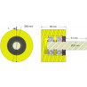Rullo n. 285 – rullo di supporto in plastica Ø80 mm per macchine Dewulf | OEM Dewulf 2660001C | produttore KiJ