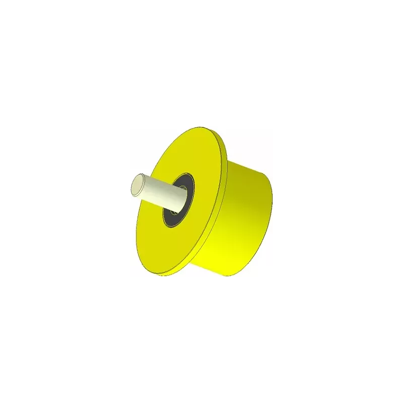 Rullo n. 289 – rullo di supporto in plastica Ø90 mm per macchine Dewulf | OEM Dewulf 2660012A | produttore KiJ