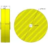 Rullo n. 318 – rullo in plastica Ø150 mm per macchine Guaresi | OEM Guaresi P7755190000 | produttore KiJ