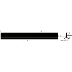 Paletta L-600 passo 28–32 mm – paletta per nastri con passo 28–32 mm | produttore KiJ