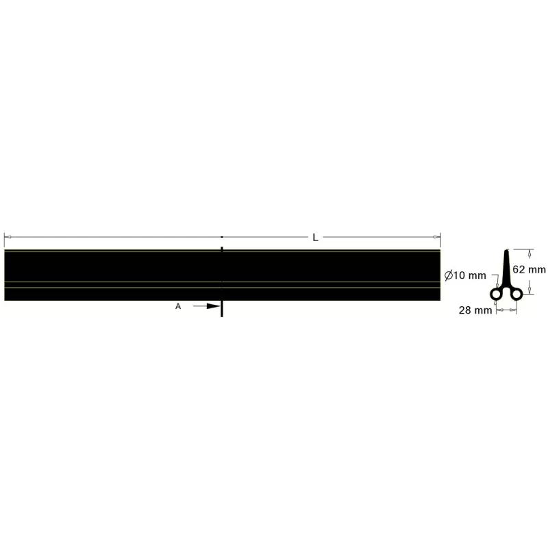 Paletta L-600 passo 28–32 mm – paletta per nastri con passo 28–32 mm | produttore KiJ