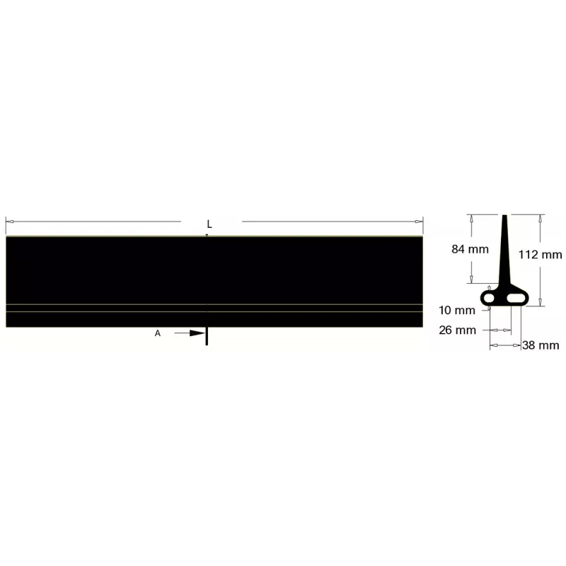 Paletta L-510 passo 28–40 mm – paletta prodotta da KiJ | produttore KiJ